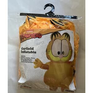 Spirit Halloween Kids Nickelodeon Garfield Inflatable Costume Cosplay Youth O/S